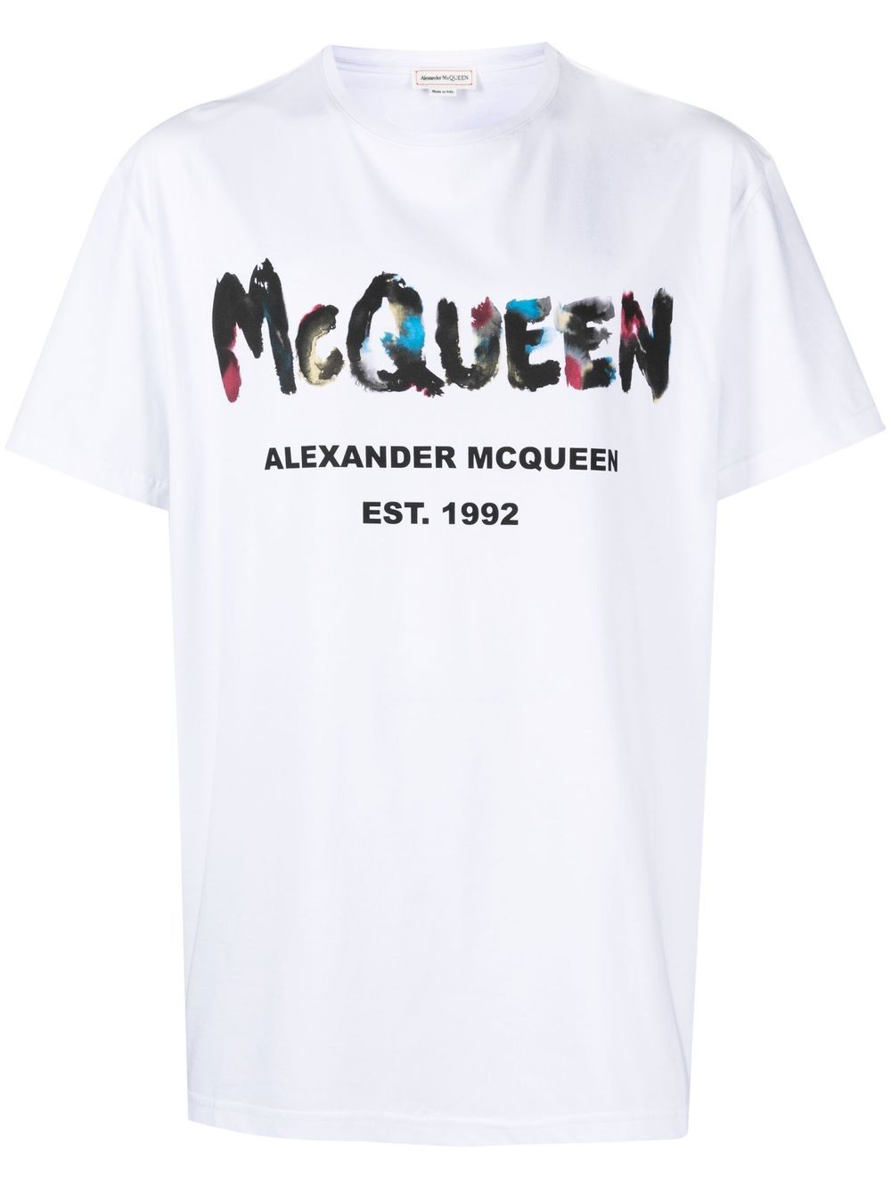 Alexander Mc Queen - T-Shirt Watercolour Graffiti - Lothaire