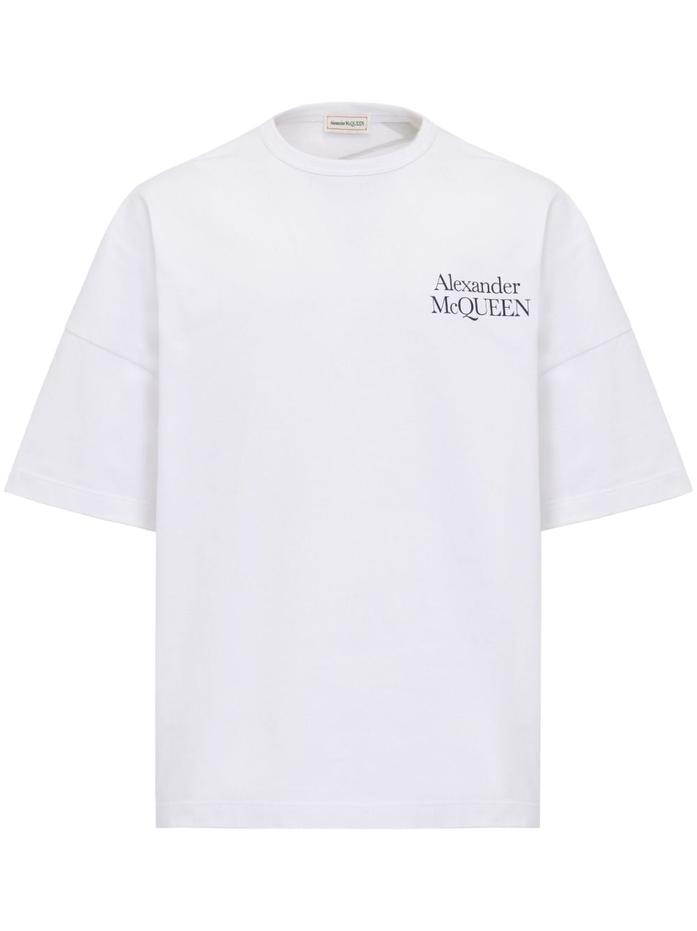 Alexander Mc Queen - T-Shirt White à logo - Lothaire