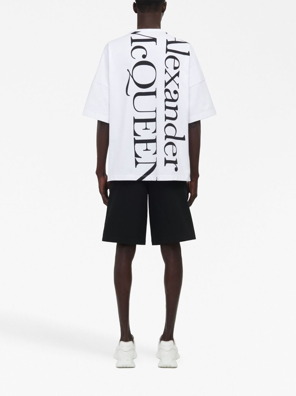 Alexander Mc Queen - T-Shirt White à logo - Lothaire