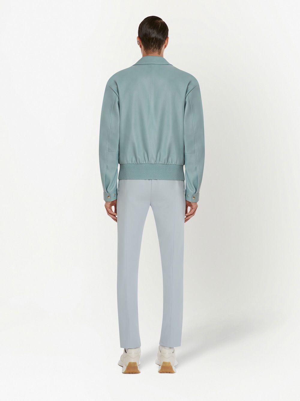 Alexander Mc Queen - Veste Bomber en cuir - Lothaire