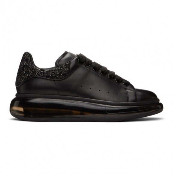 Alexander McQueen - Baskets Black Glitter - Lothaire