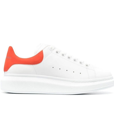 ALEXANDER MCQUEEN - Baskets oversize blanches et orange - Lothaire boutiques (6716482093221)