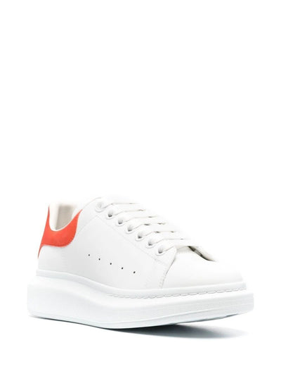 ALEXANDER MCQUEEN - Baskets oversize blanches et orange - Lothaire boutiques (6716482093221)