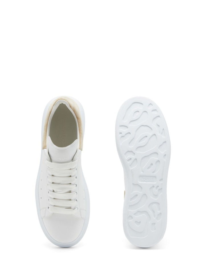 Alexander McQueen Baskets Oversized Beige - Lothaire