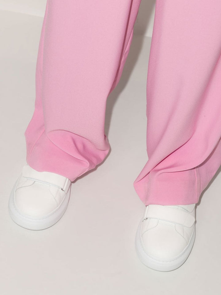 Alexander McQueen - Baskets oversized Blanc/Noir - Lothaire boutiques