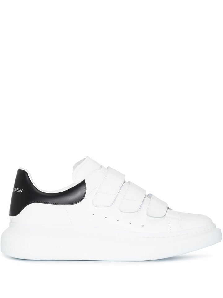 Alexander McQueen - Baskets oversized Blanc/Noir - Lothaire boutiques