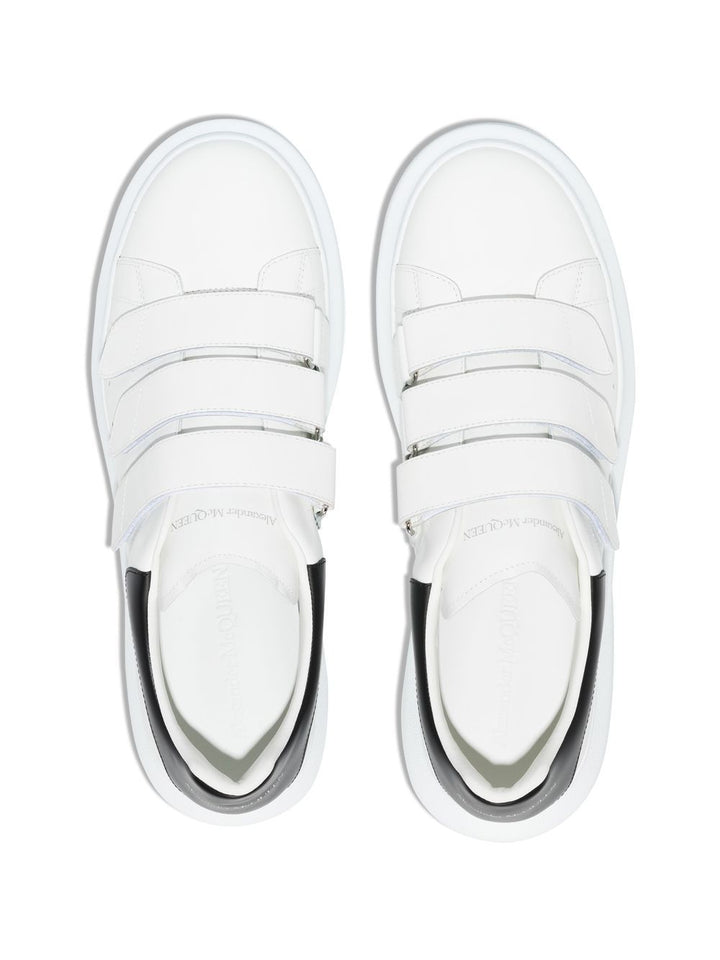 Alexander McQueen - Baskets oversized Blanc/Noir - Lothaire boutiques