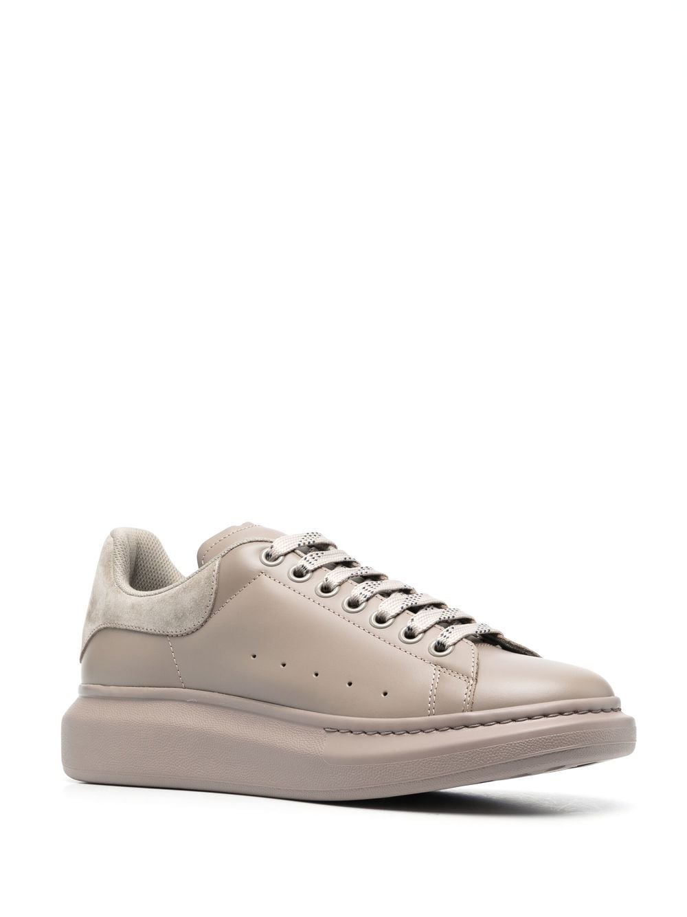 Alexander McQueen Baskets Oversized Pewter - Lothaire