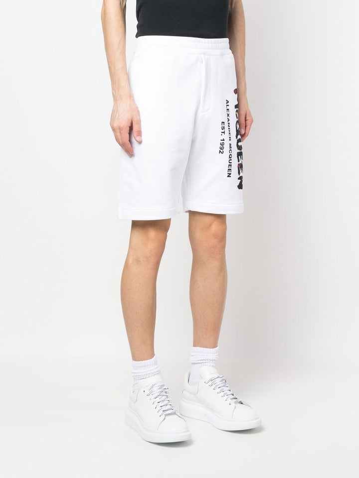 Alexander McQueen Bermuda Watercolour Graffiti - Lothaire