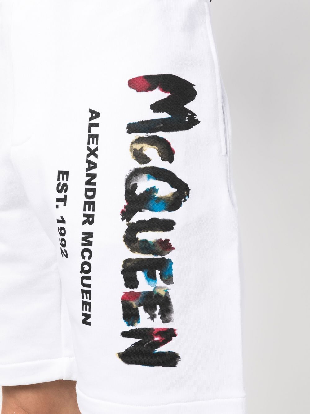 Alexander McQueen Bermuda Watercolour Graffiti - Lothaire