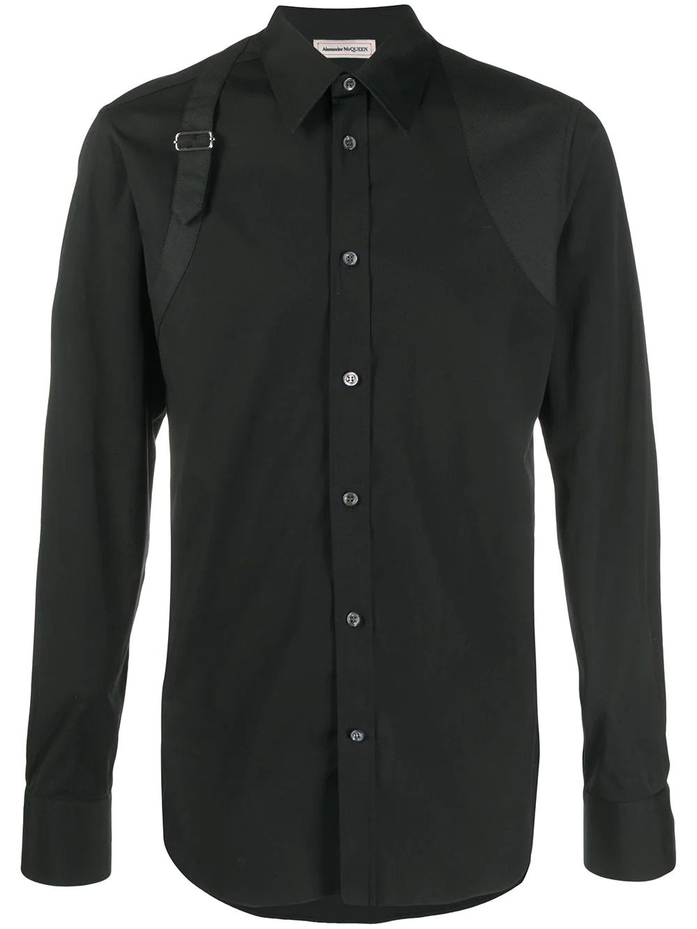 ALEXANDER MCQUEEN - chemise à détail de bride - Lothaire boutiques (6868500086949)