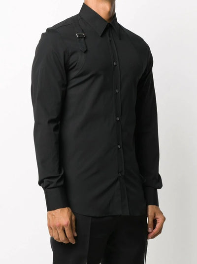 ALEXANDER MCQUEEN - chemise à détail de bride - Lothaire boutiques (6868500086949)