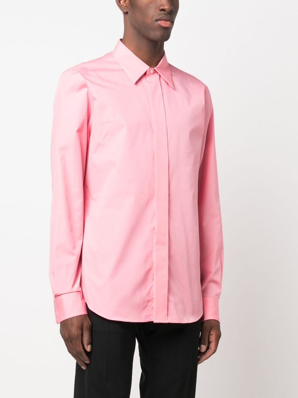 Alexander McQueen - Chemise coton rose - Lothaire
