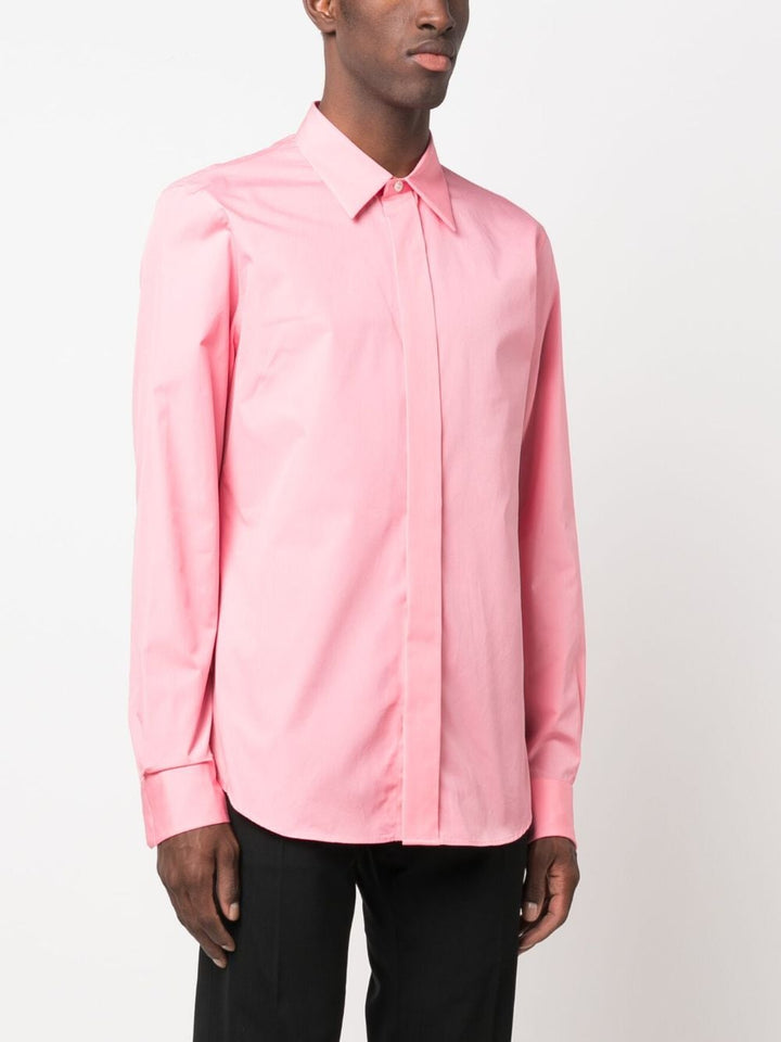 Alexander McQueen - Chemise coton rose - Lothaire