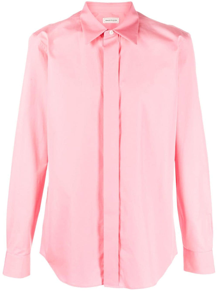 Alexander McQueen - Chemise coton rose - Lothaire
