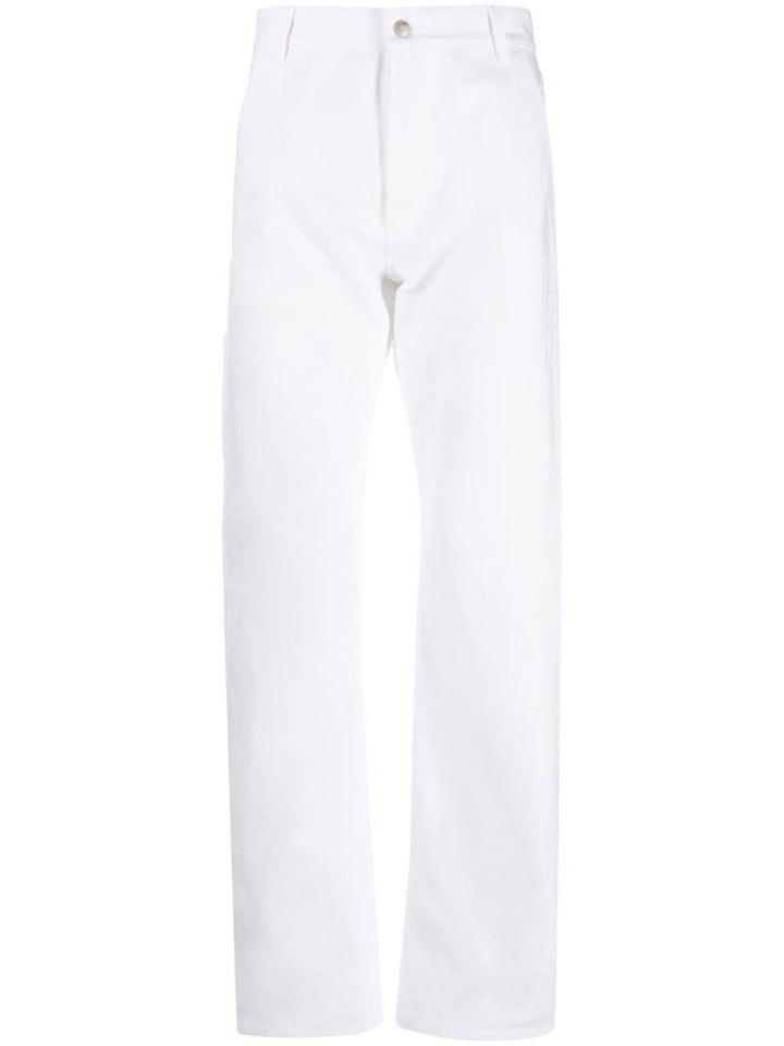 Alexander McQueen - Jean slim à logo brodé - Lothaire