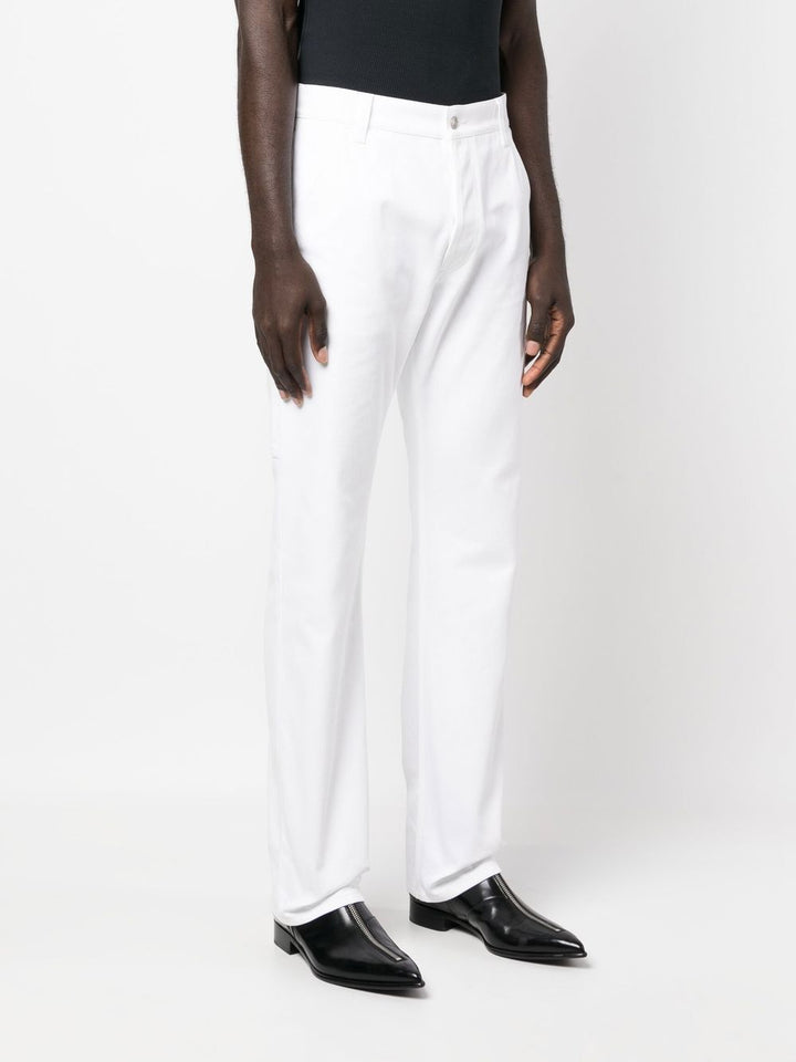 Alexander McQueen - Jean slim à logo brodé - Lothaire