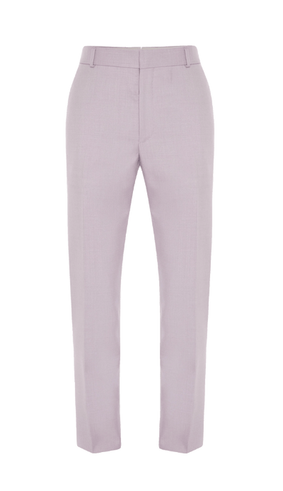 Alexander McQueen - Pantalon Cigarette Ajusté Lilas - Lothaire