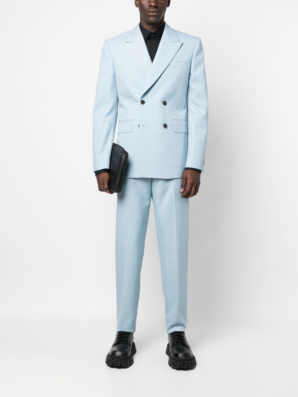 Alexander McQueen - Pantalon de costume à coupe droite - Lothaire