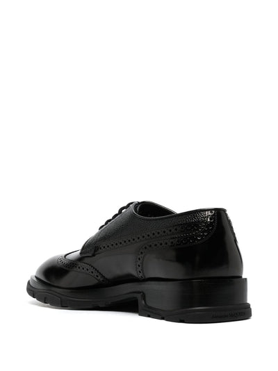 Alexander McQueen Richelieus en cuir à lacets - Lothaire