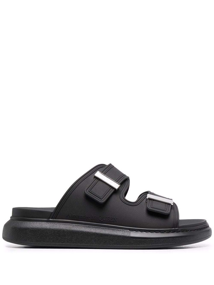 Alexander McQueen sandales à brides ajustables - Lothaire boutiques (6937521225893)