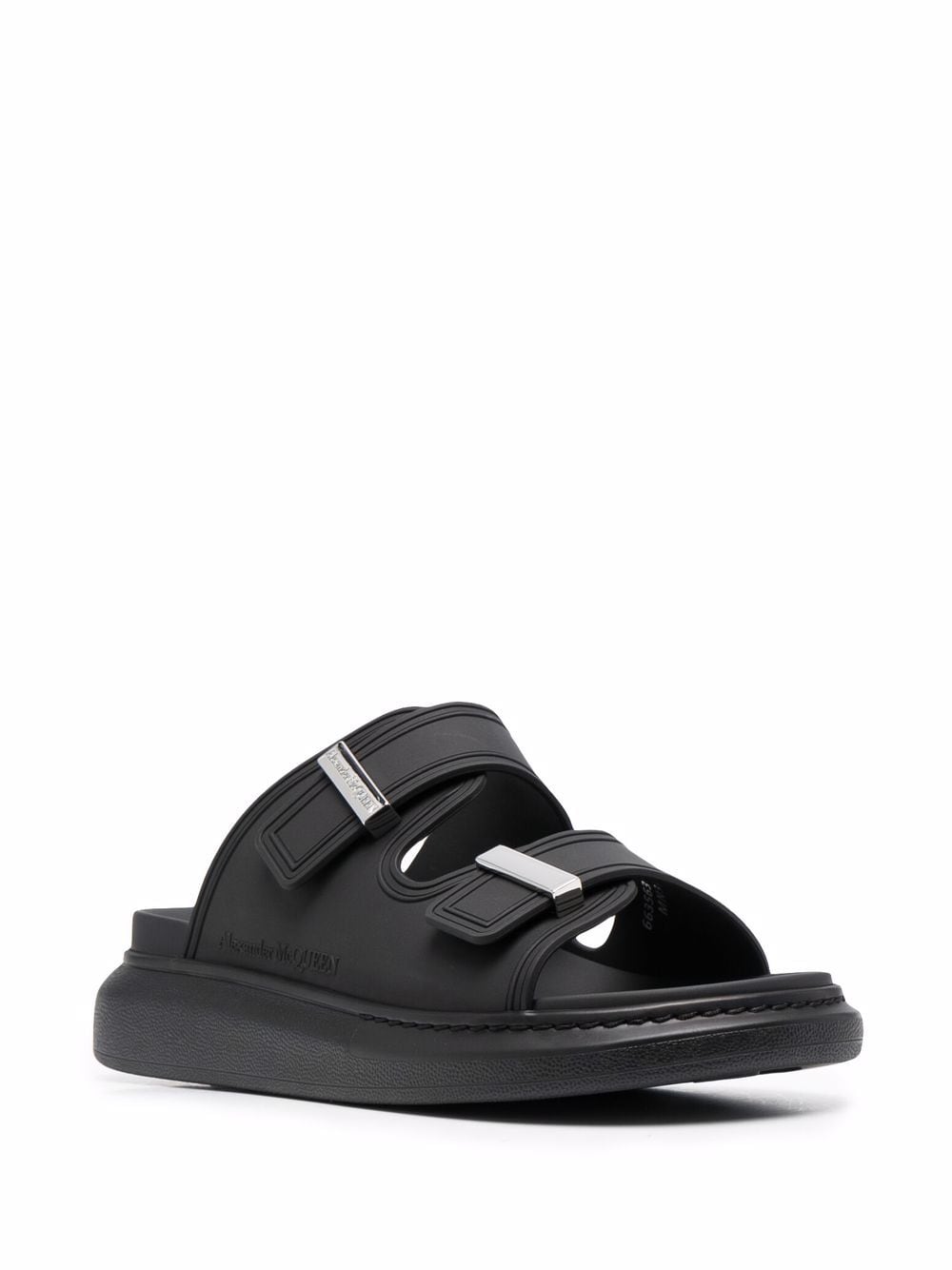 Alexander McQueen sandales à brides ajustables - Lothaire boutiques (6937521225893)
