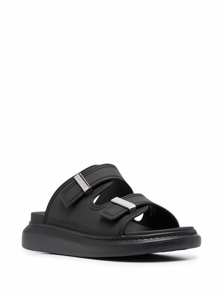 Alexander McQueen sandales à brides ajustables - Lothaire boutiques (6937521225893)