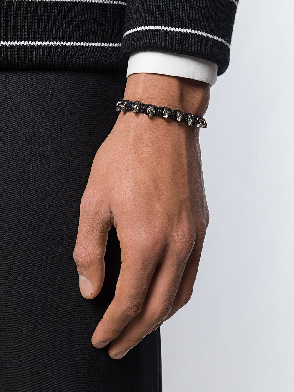 Alexander McQueen skulls bracelet - Lothaire boutiques (6937586827429)