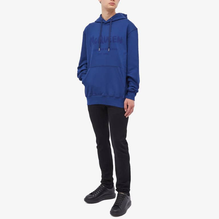 Alexander McQueen - Sweat à capuche avec signature McQueen - Lothaire