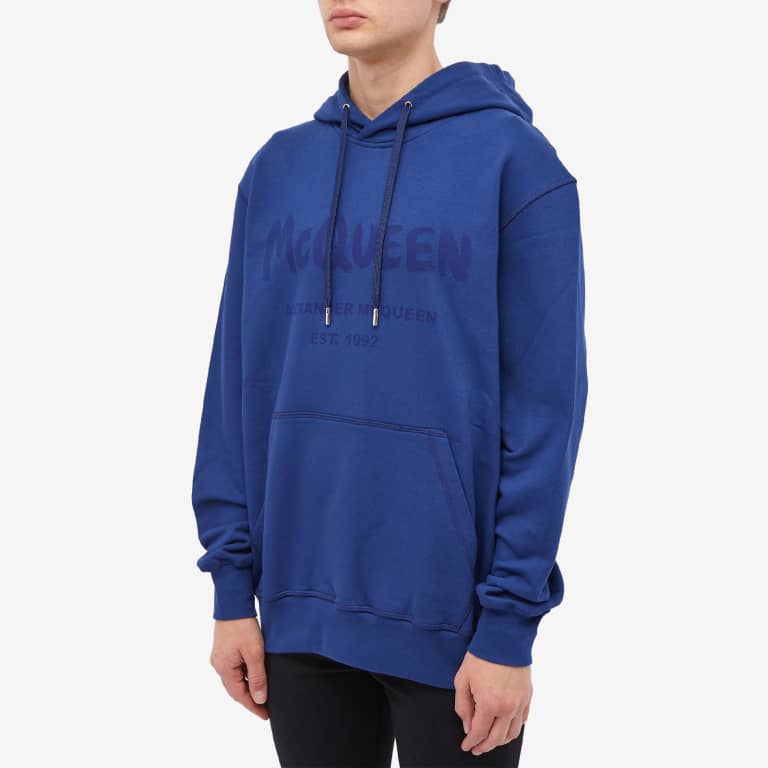 Alexander McQueen - Sweat à capuche avec signature McQueen - Lothaire