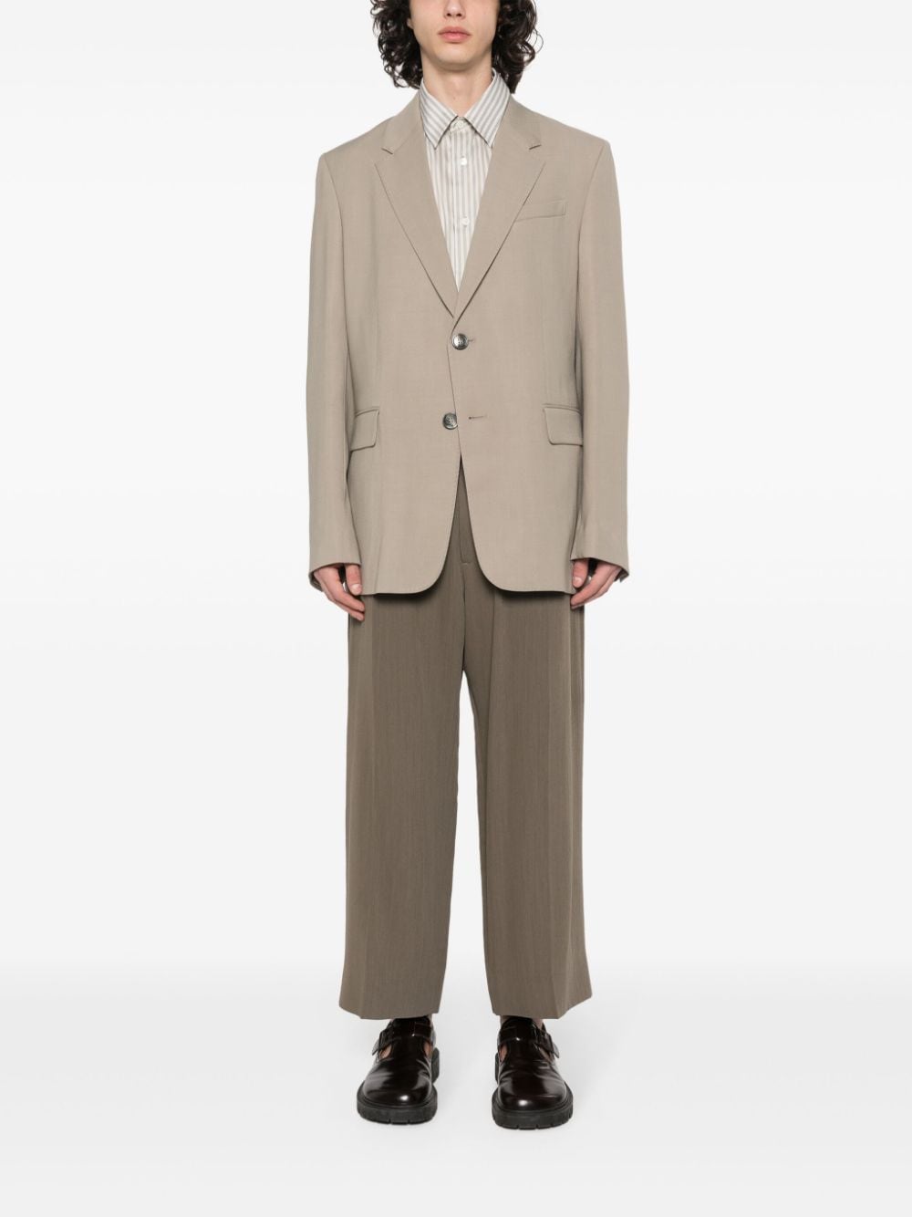 AMI Paris - Blazer beige croisé - Lothaire