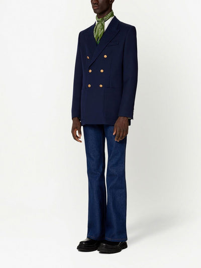 AMI Paris - Blazer en laine vierge à boutonnière croisée - Lothaire