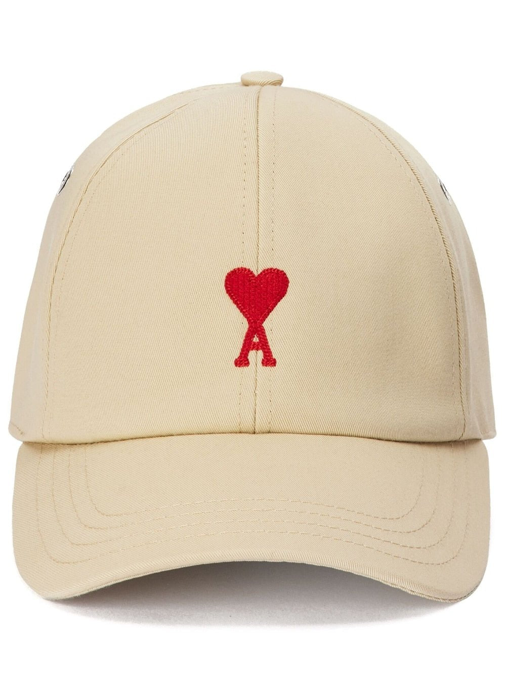 AMI Paris - Casquette Beige Ami de Coeur - Lothaire