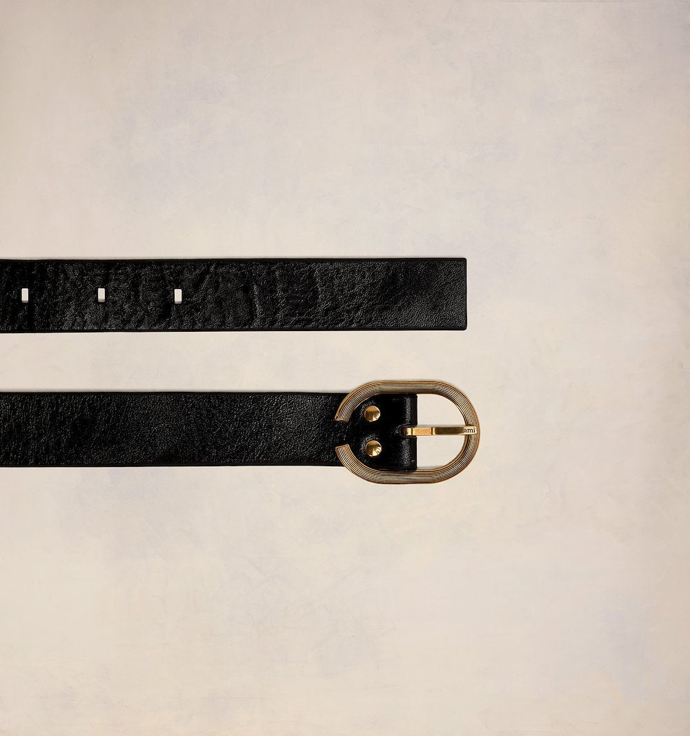 AMI Paris - Ceinture Boucle Ovale - Lothaire