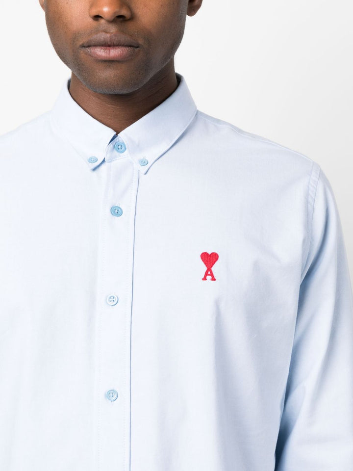 AMI Paris - Chemise bleu Ami de Coeur - Lothaire