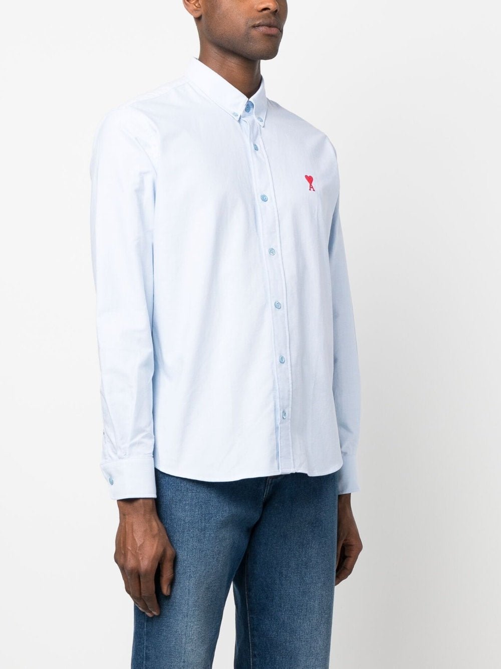 AMI Paris - Chemise bleu Ami de Coeur - Lothaire