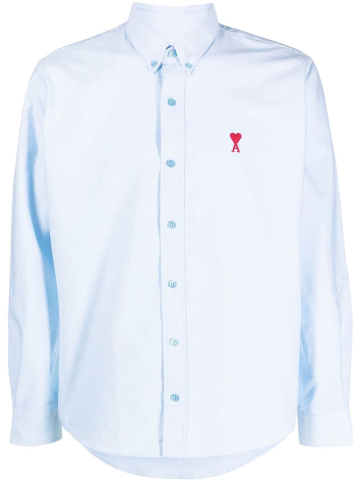 AMI Paris - Chemise bleu Ami de Coeur - Lothaire