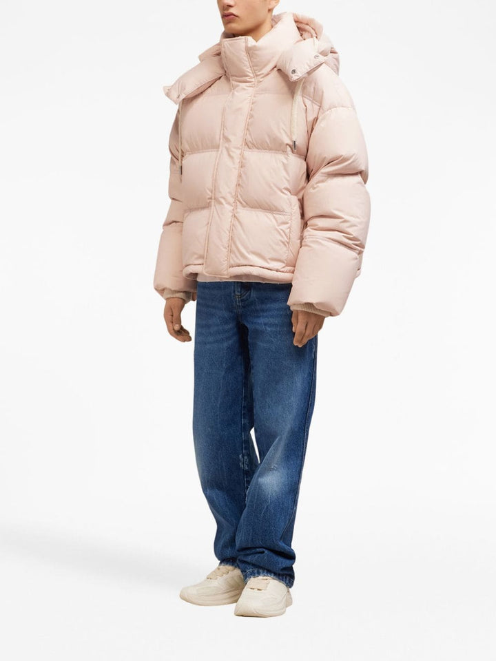 AMI Paris - Doudoune Rose poudré - Lothaire