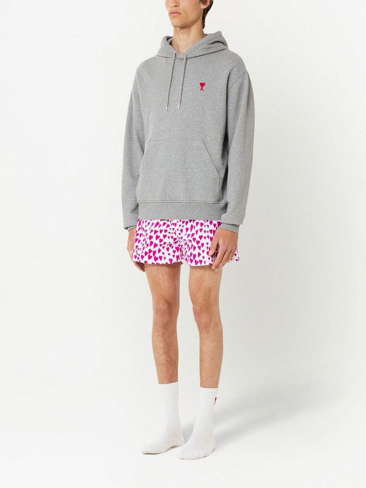 AMI Paris - Hoodie Broderie Ami De Cœur - Lothaire