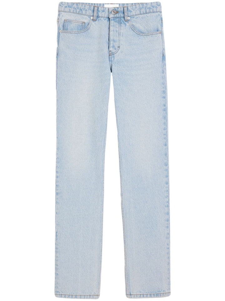 AMI Paris - Jean bleu javel à coupe droite - Lothaire