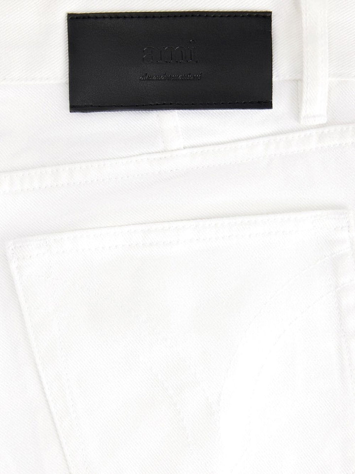 AMI Paris Jean droit à taille haute - Lothaire