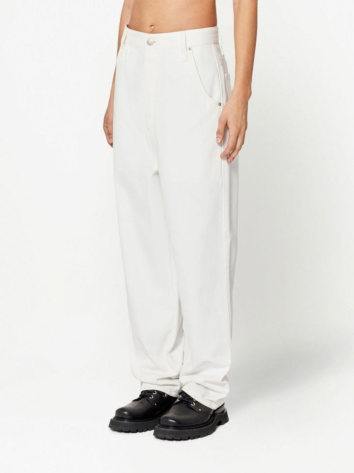 AMI Paris Jean droit à taille haute - Lothaire