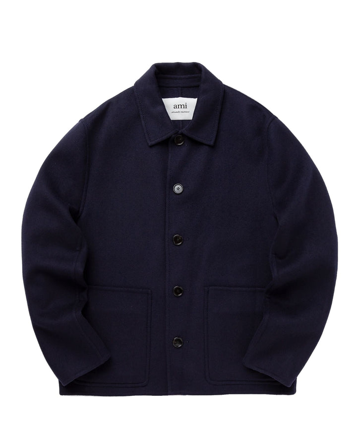 AMI Paris - Manteau Bleu nuit - Lothaire