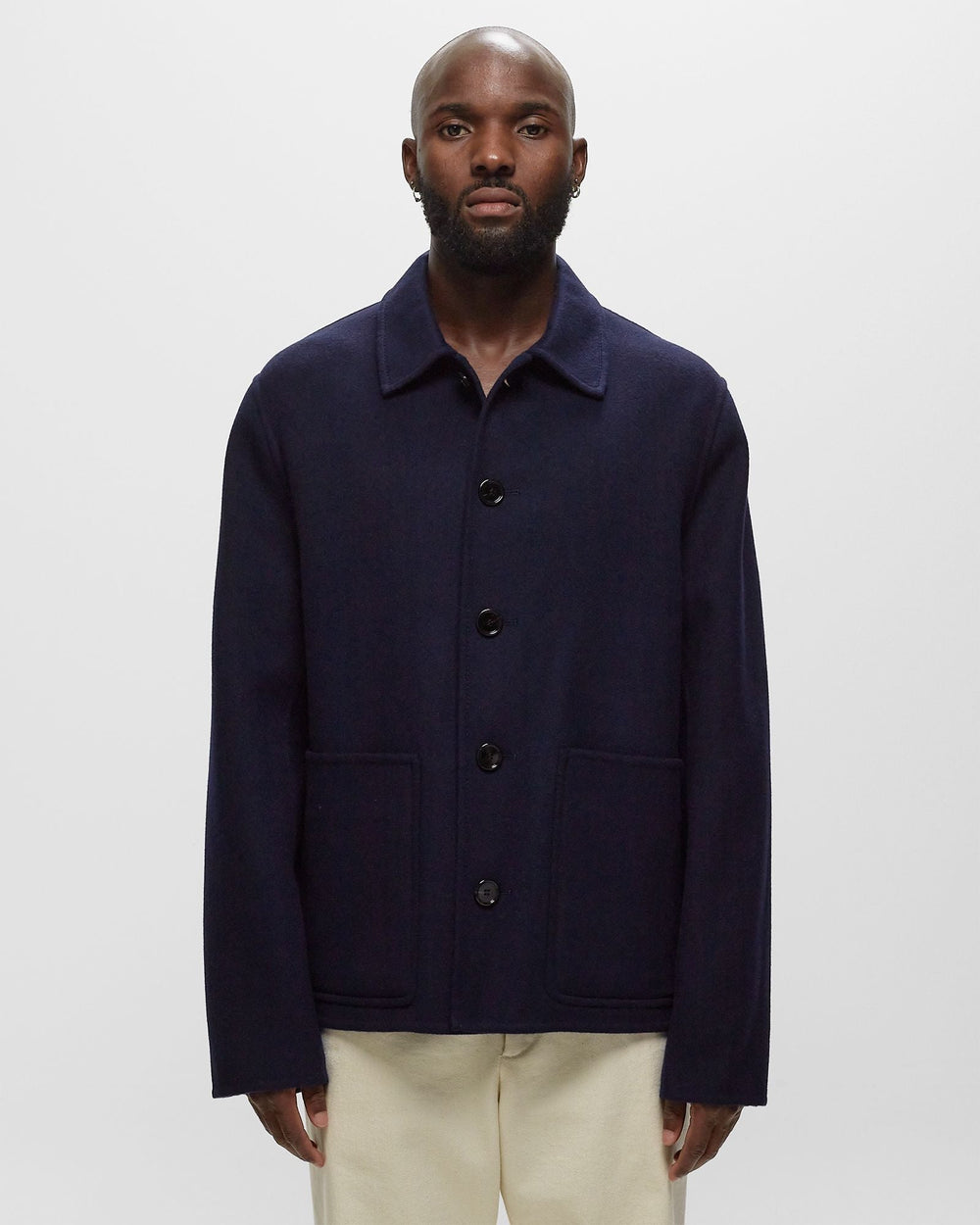 AMI Paris - Manteau Bleu nuit - Lothaire