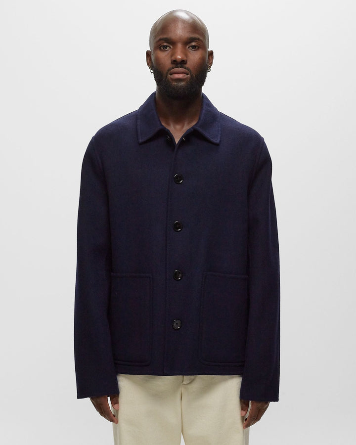AMI Paris - Manteau Bleu nuit - Lothaire