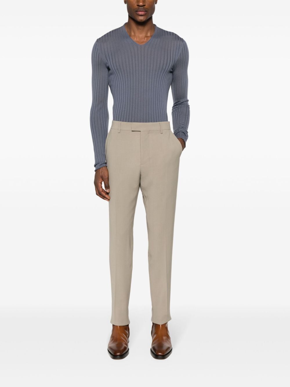 AMI Paris - Pantalon à plis marqués - Lothaire