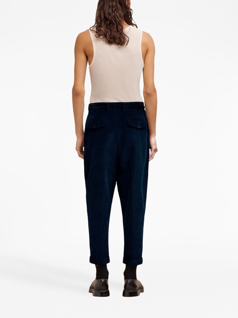 AMI Paris Pantalon bleu fuselé - Lothaire