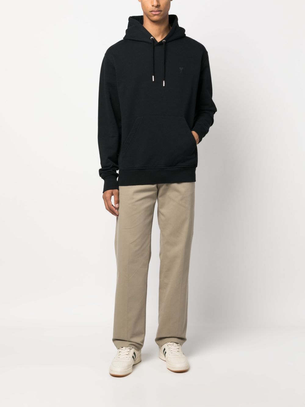 AMI Paris Pantalon chino à coupe droite - Lothaire