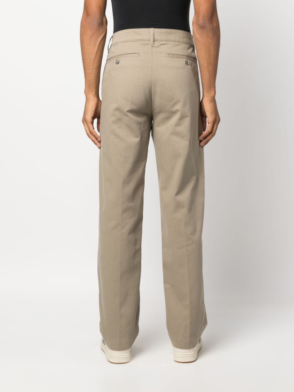 AMI Paris Pantalon chino à coupe droite - Lothaire