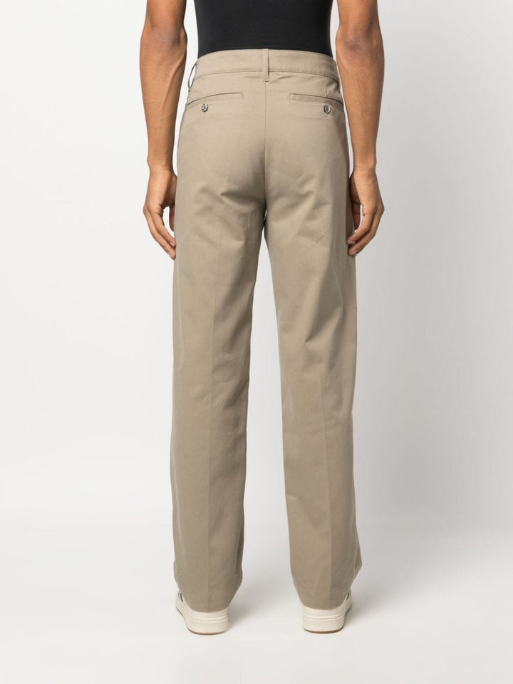 AMI Paris Pantalon chino à coupe droite - Lothaire